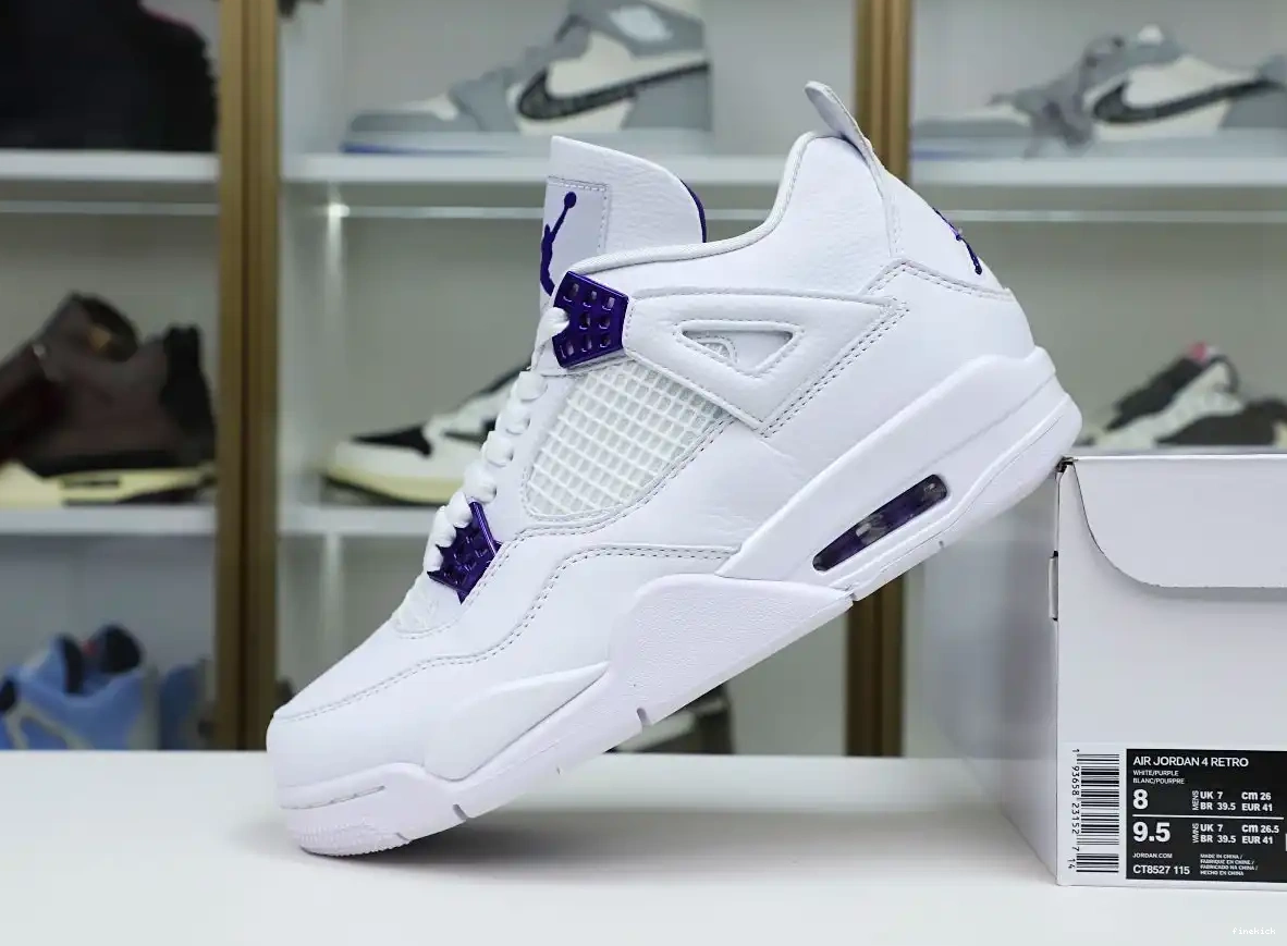 PURPLE 4 JORDAN AIR METALLIC 0325